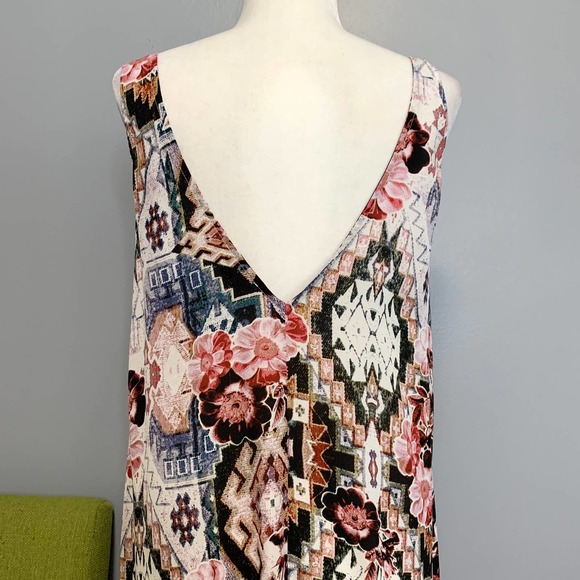 Show Me Your Mumu Kiersten Boho Maxi Dress Girl Tribe Floral Print - Picture 5 of 6